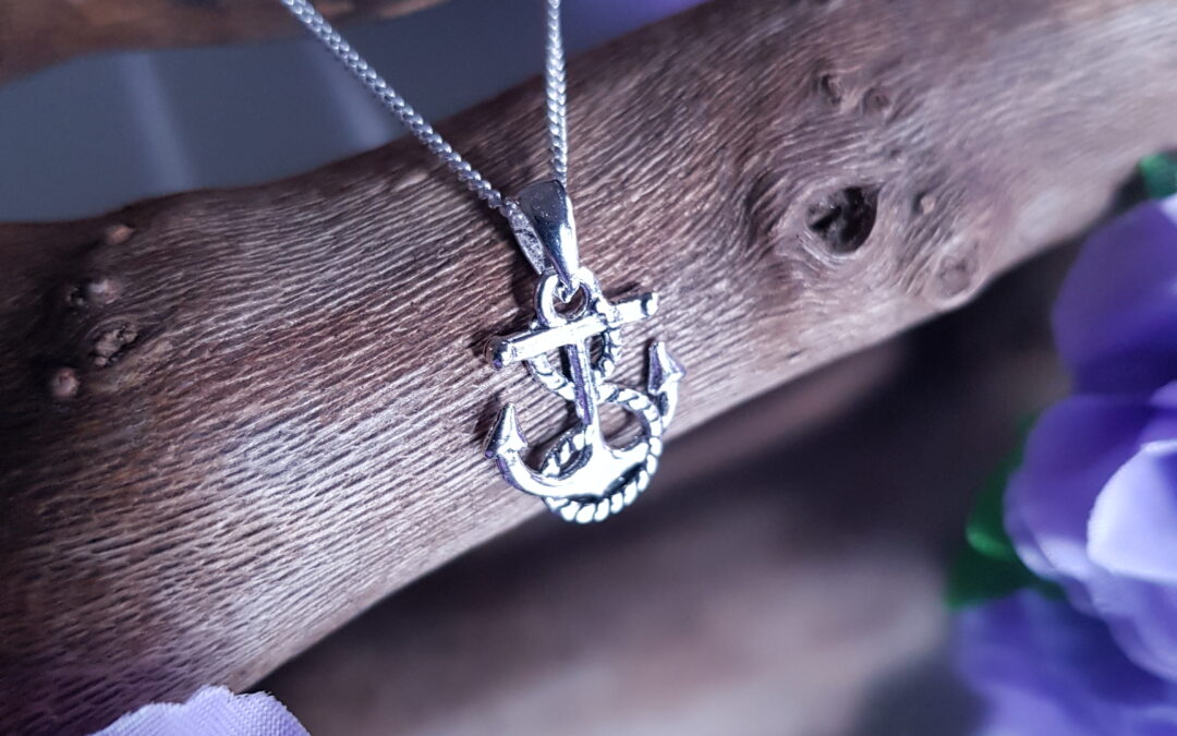 Anchor Silver Necklace