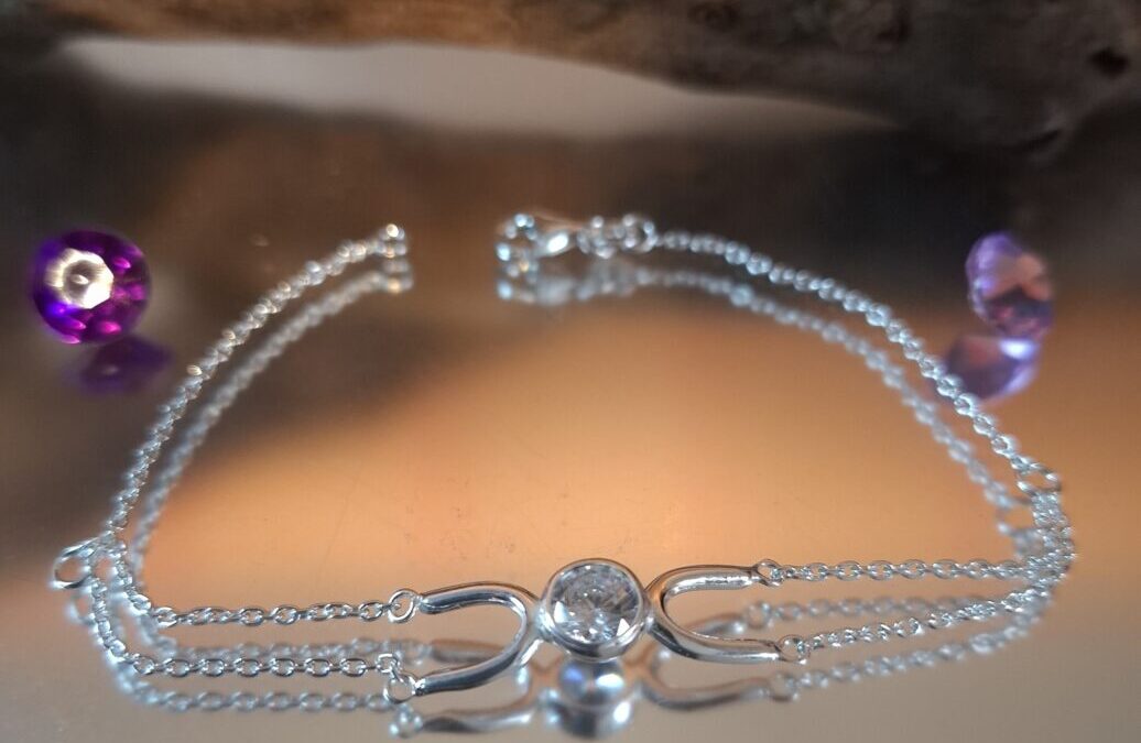 CZ Silver Bracelet